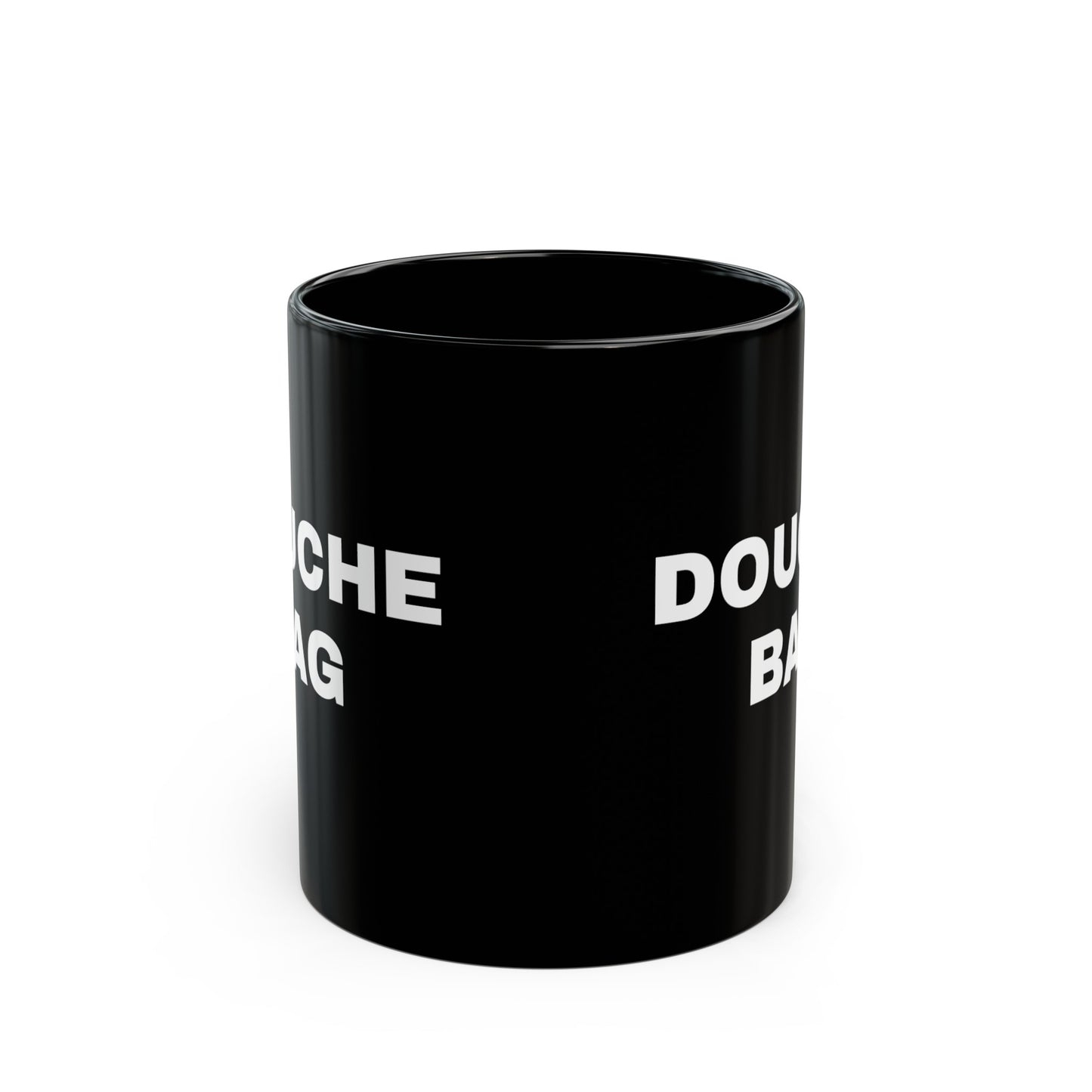 DOUCHE BAG  - Black Mug (11oz)